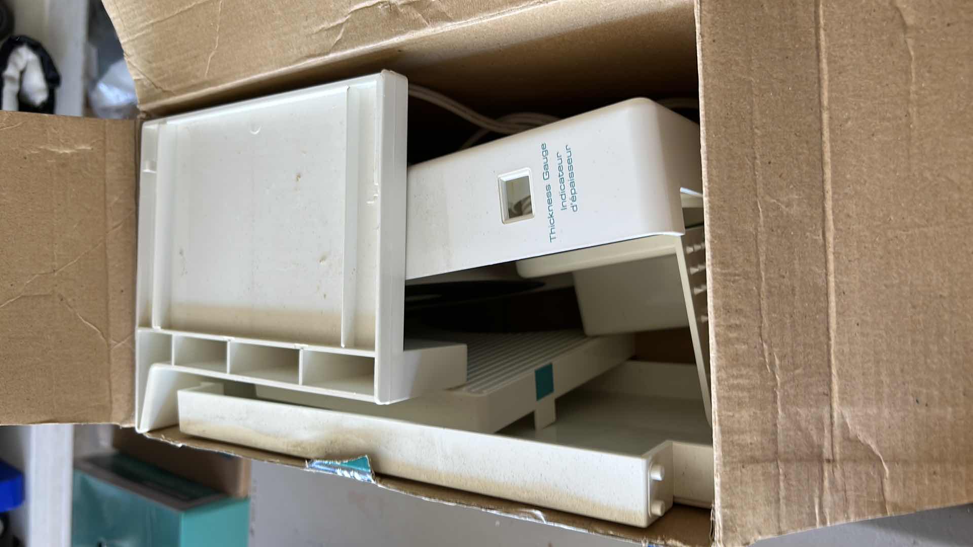 Photo 1 of RIVAL FOLD UP ELECTRIC FOOD SLICER