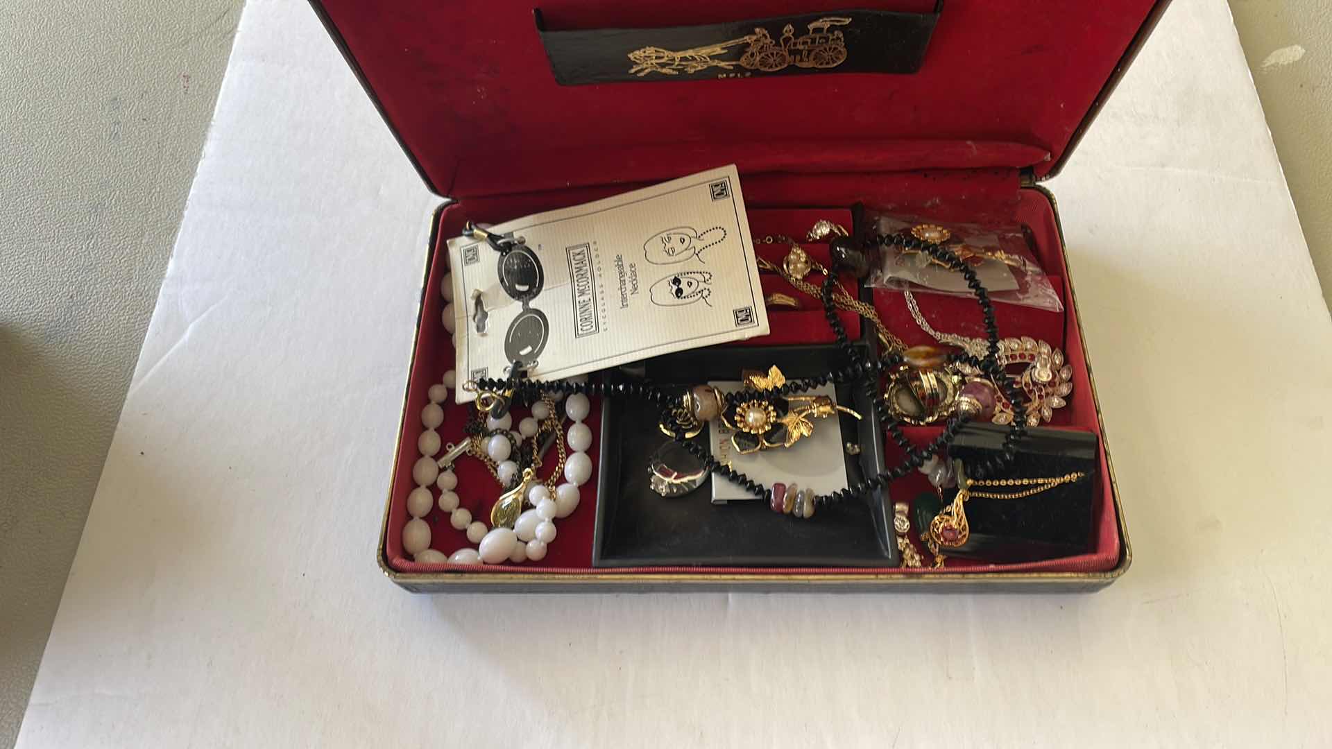 Photo 1 of BOX ASSORTED COSTUME JEWELRY