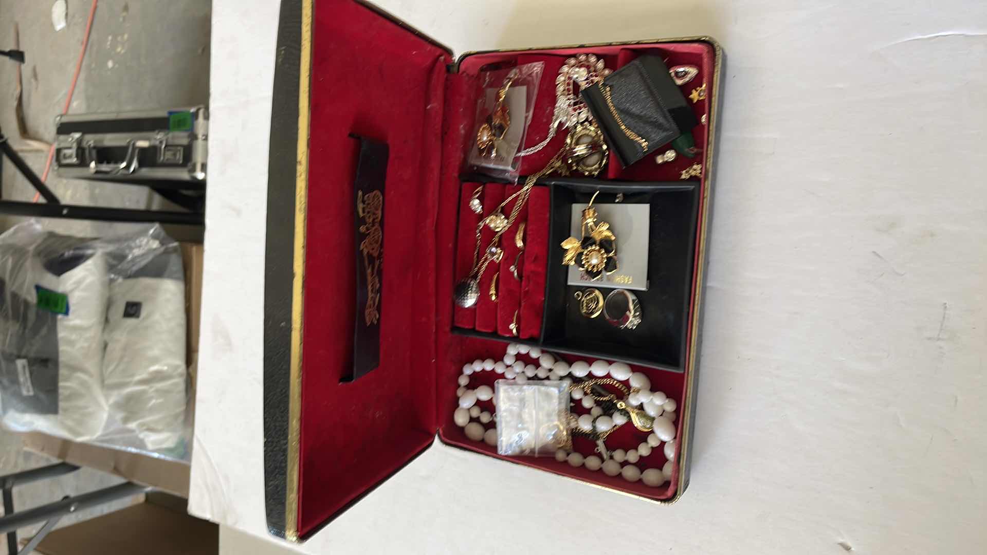 Photo 1 of BOX ASSORTED COSTUME JEWELRY