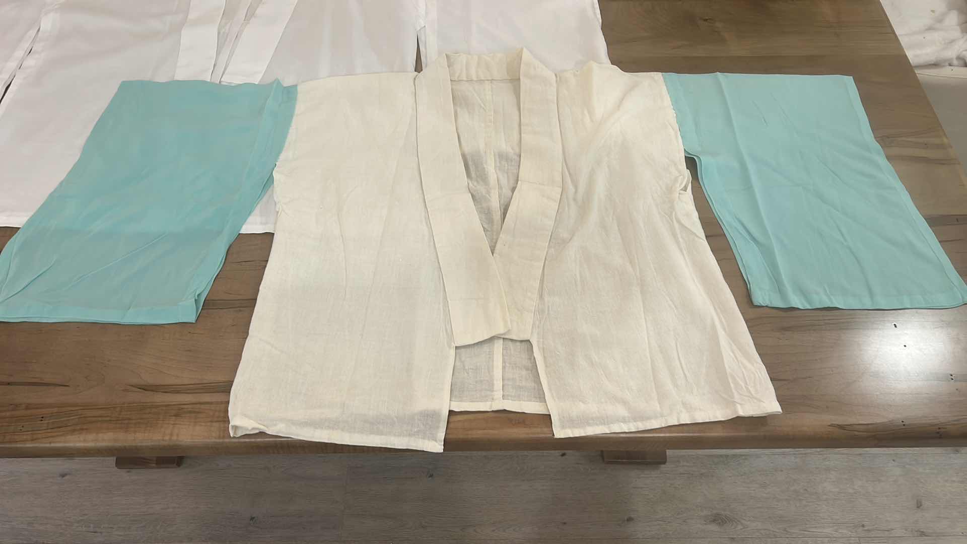 Photo 1 of TWO JAPANESE KIMONO TOPS