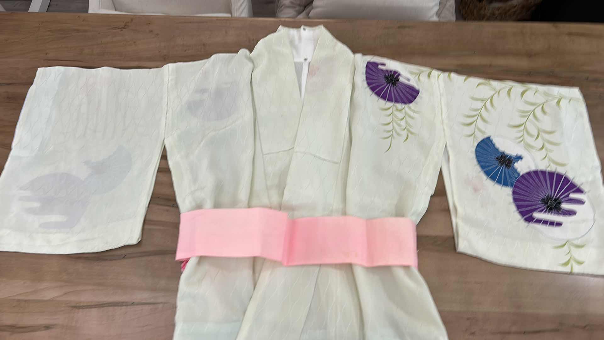 Photo 1 of  JAPANESE KIMONO W BELT