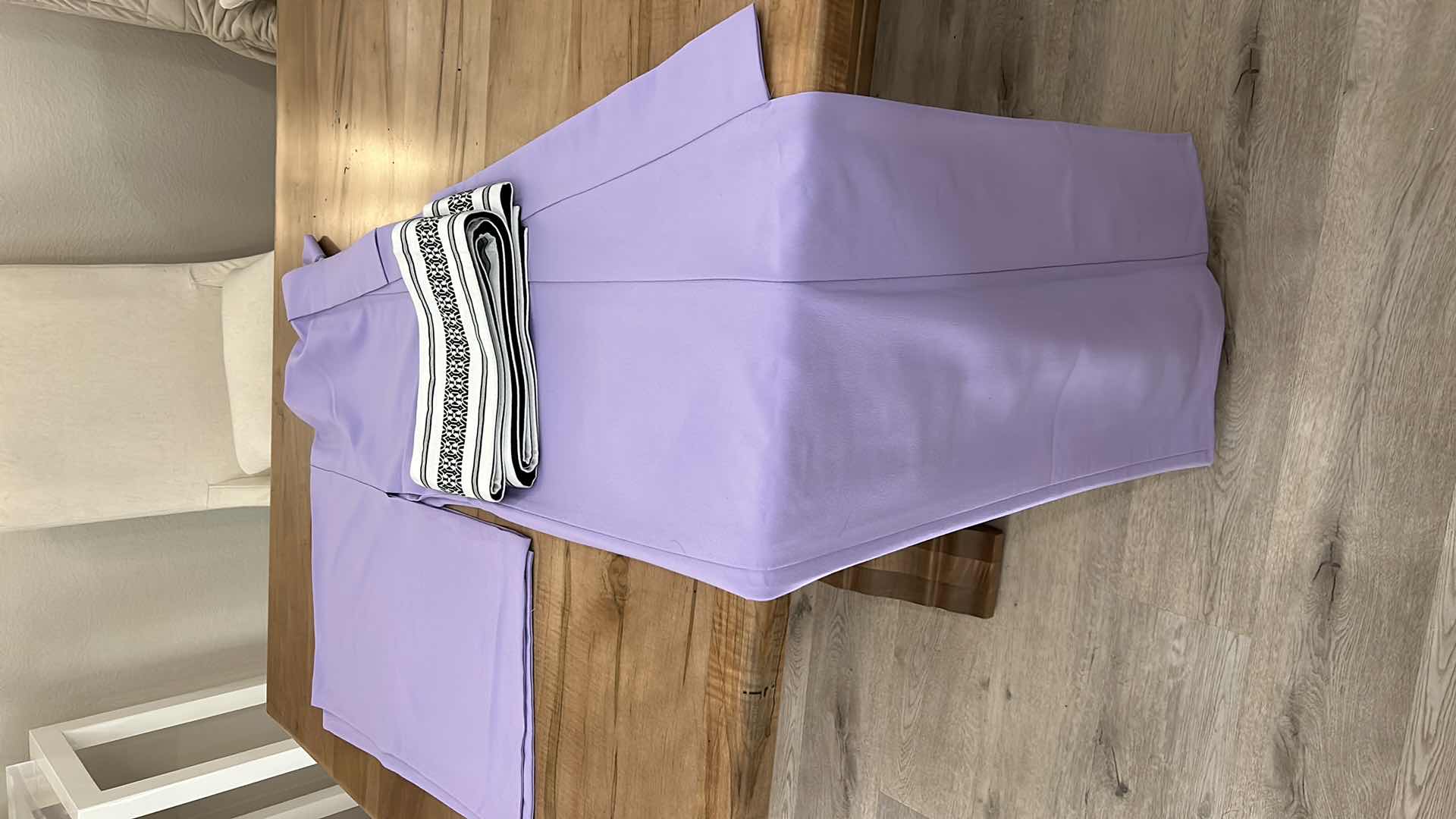 Photo 1 of TWO LONG JAPANESE KIMONOS, BELT AND FAN