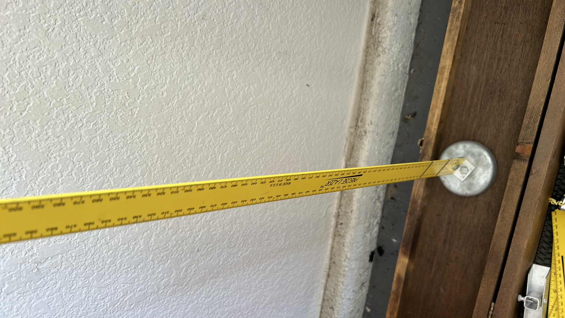 Photo 1 of WOOD BOX WITH PRECISE LAZER TOOLS