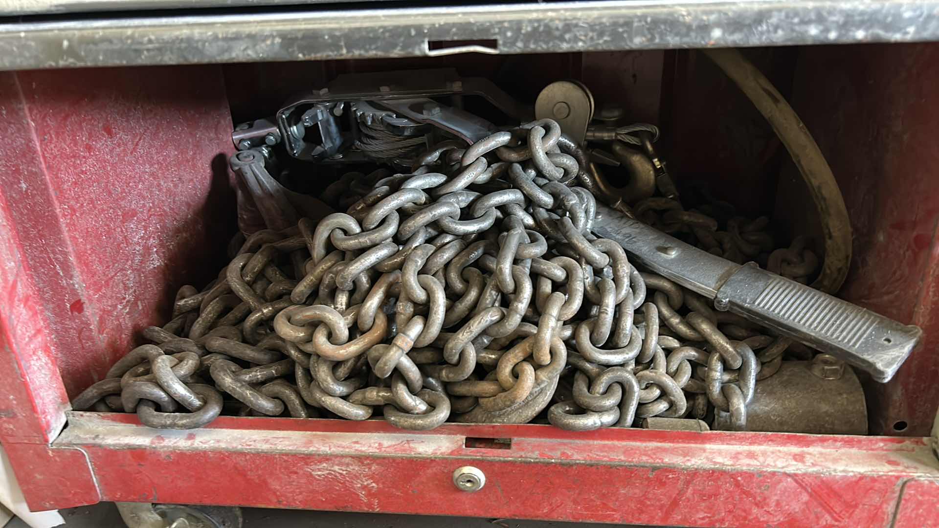 Photo 1 of CRAFTSMAN TOOL CHEST PLUS PARTS AND TOOLS