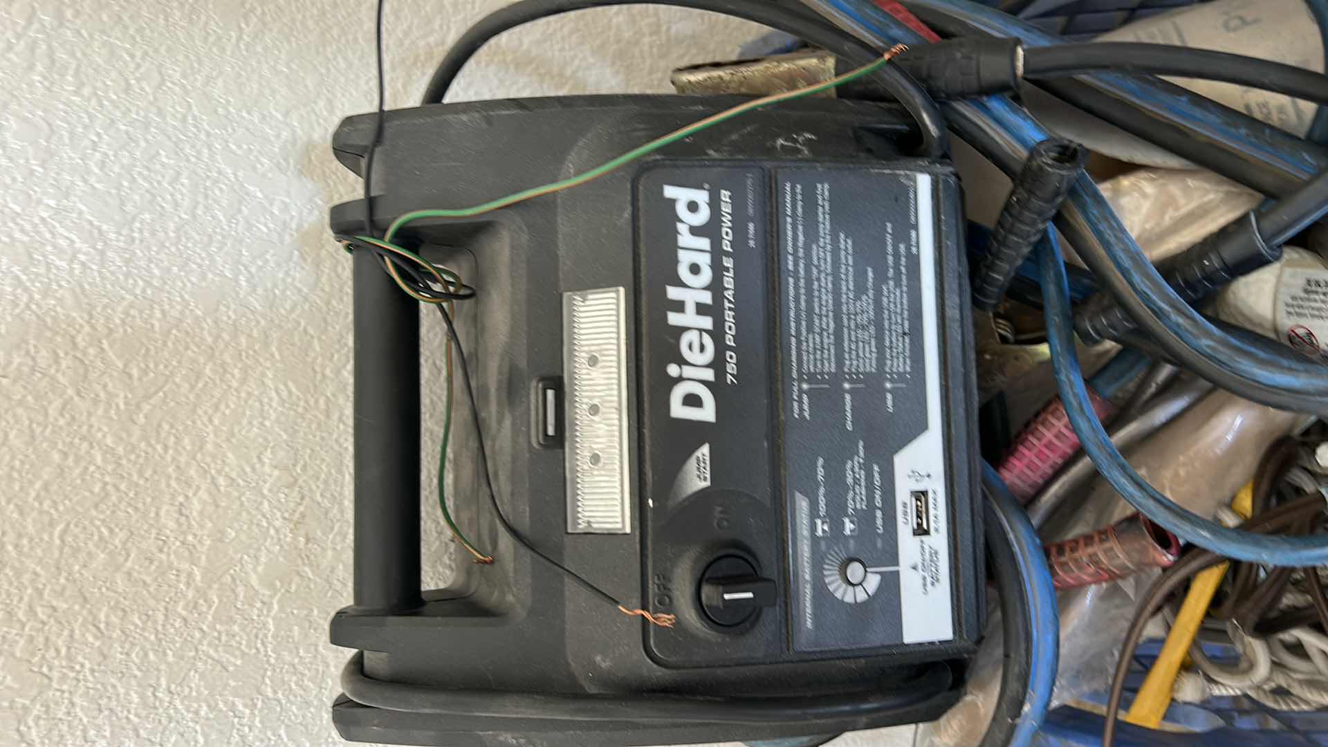 Photo 1 of CRATE FULL OF GARAGE SUPPLIES