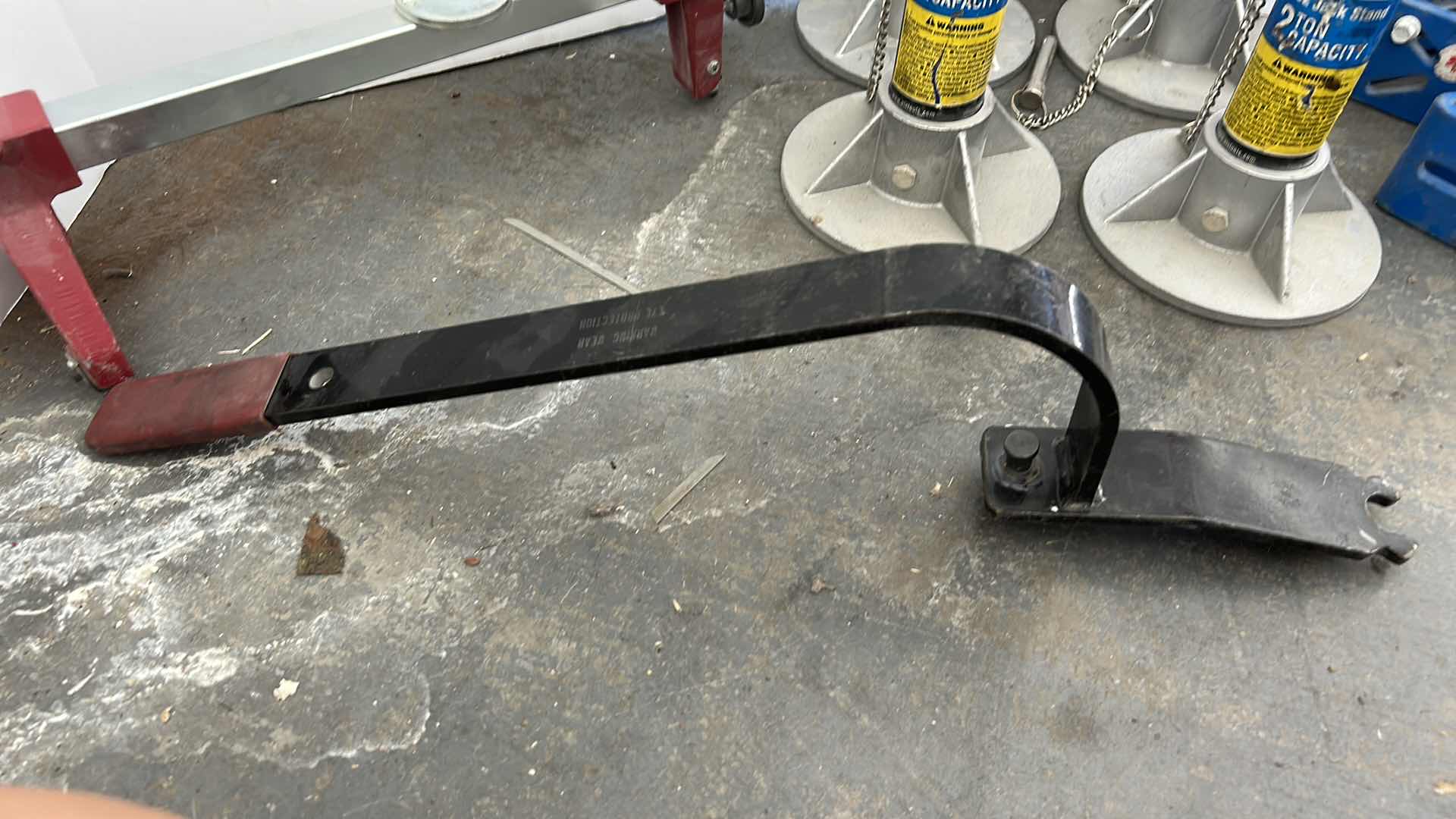 Photo 1 of TOOLS-  FOUR 2 TON JACKS, LARGE VICE GRIP AND MORE