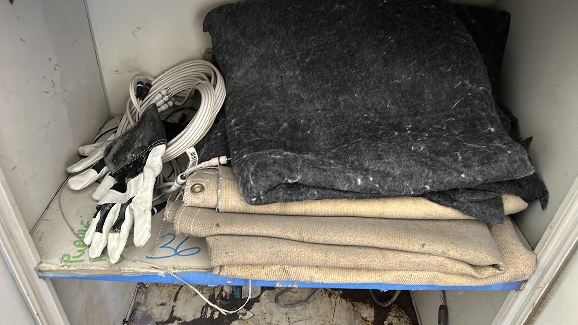 Photo 6 of 6’ METAL GARAGE LOCKER W CONTENTS