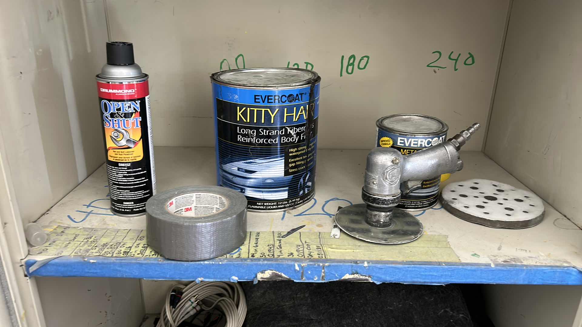 Photo 1 of 6’ METAL GARAGE LOCKER W CONTENTS