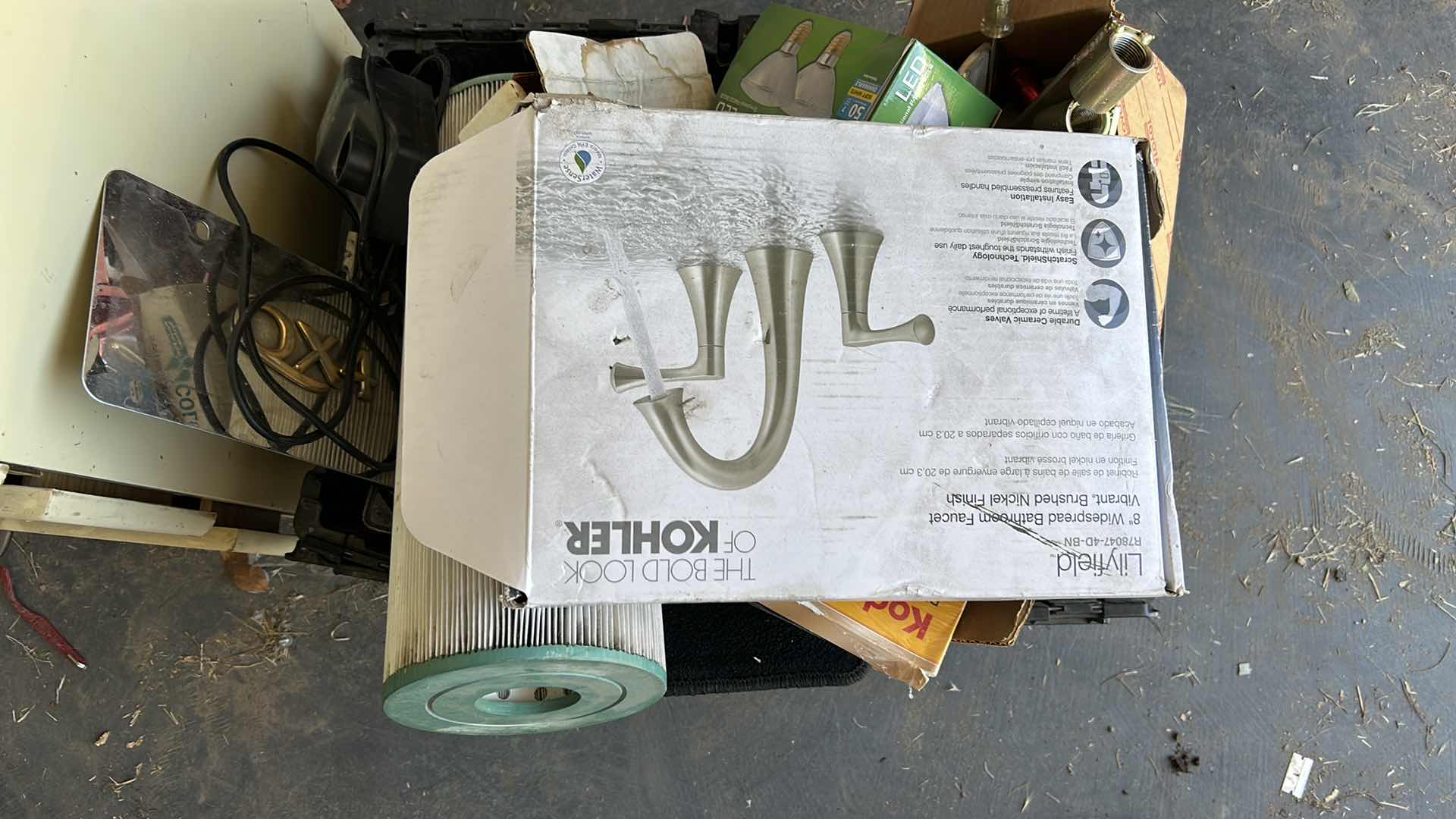 Photo 1 of CRATE OF GARAGE ITEMS