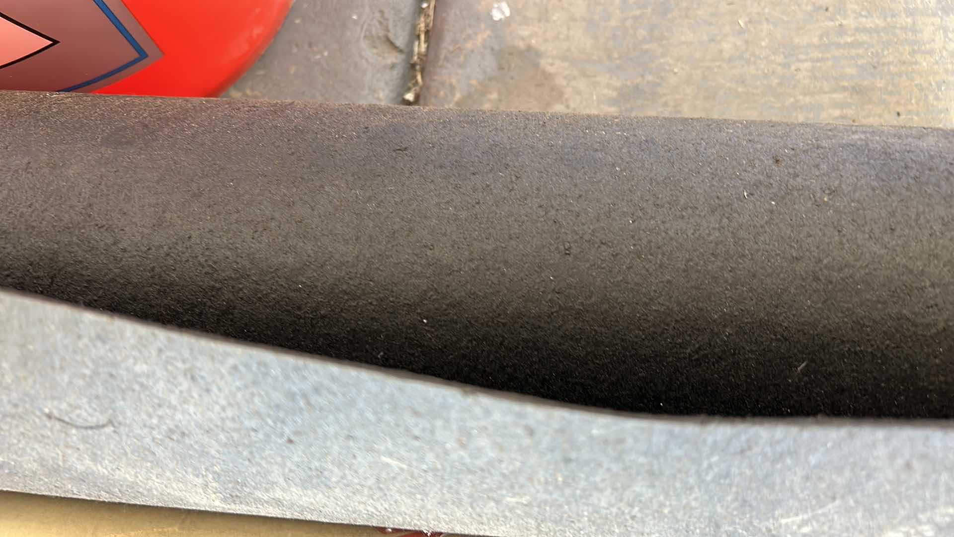 Photo 1 of CAR MATERIAL, WELDER DEFLECTOR PAPER AND BUCKET AND BACK BRACES