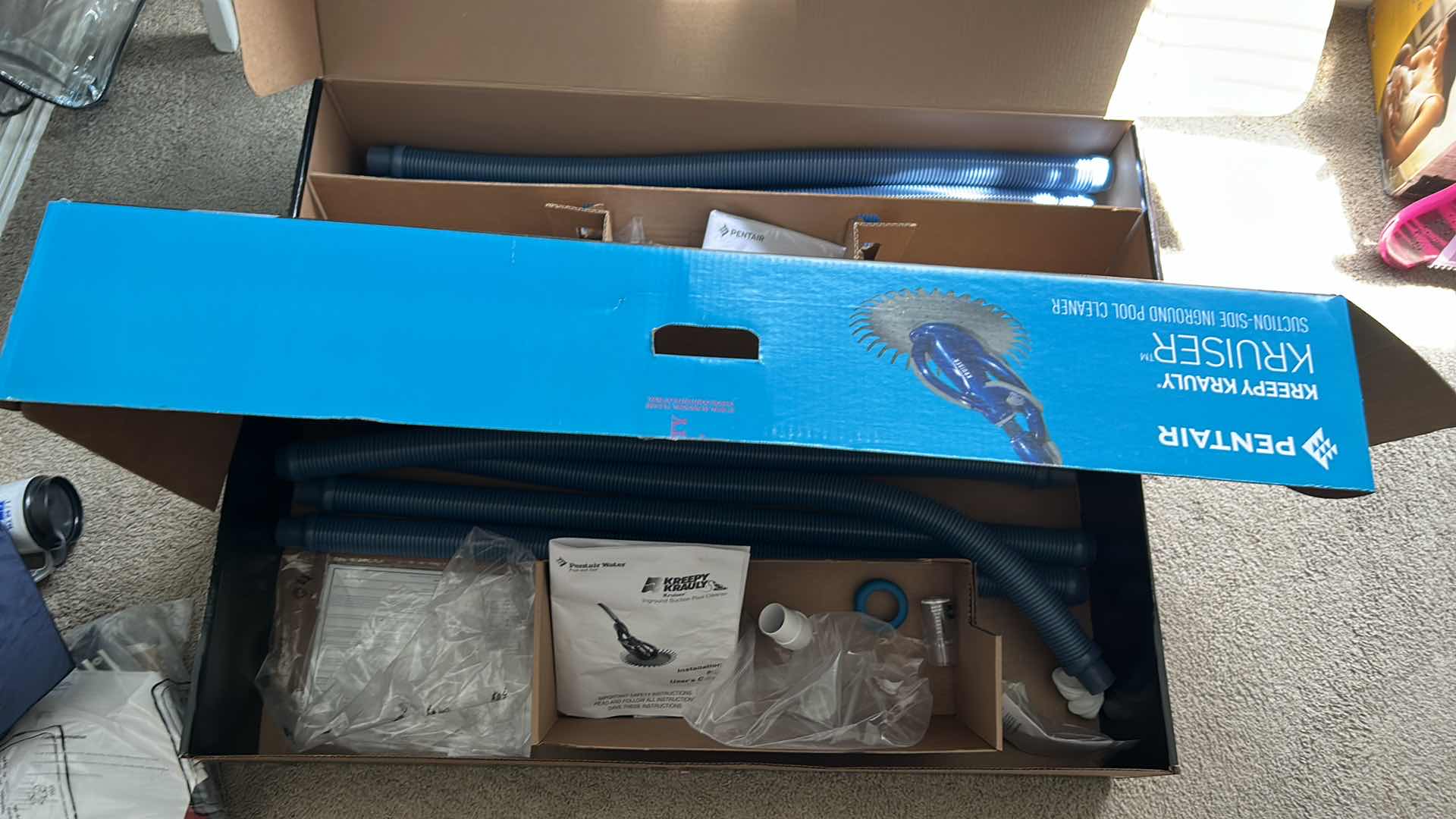 Photo 1 of TWO BOXES WITH REPLACEMENT TUBING FOR POOL CLEANER