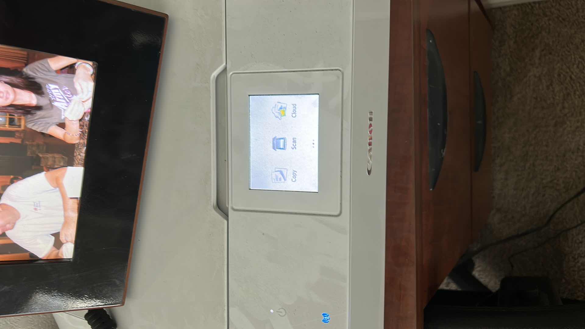 Photo 1 of DESK / CHAIR / PRINTER / DIGITAL PHOTO FRAME AND CONTENTS