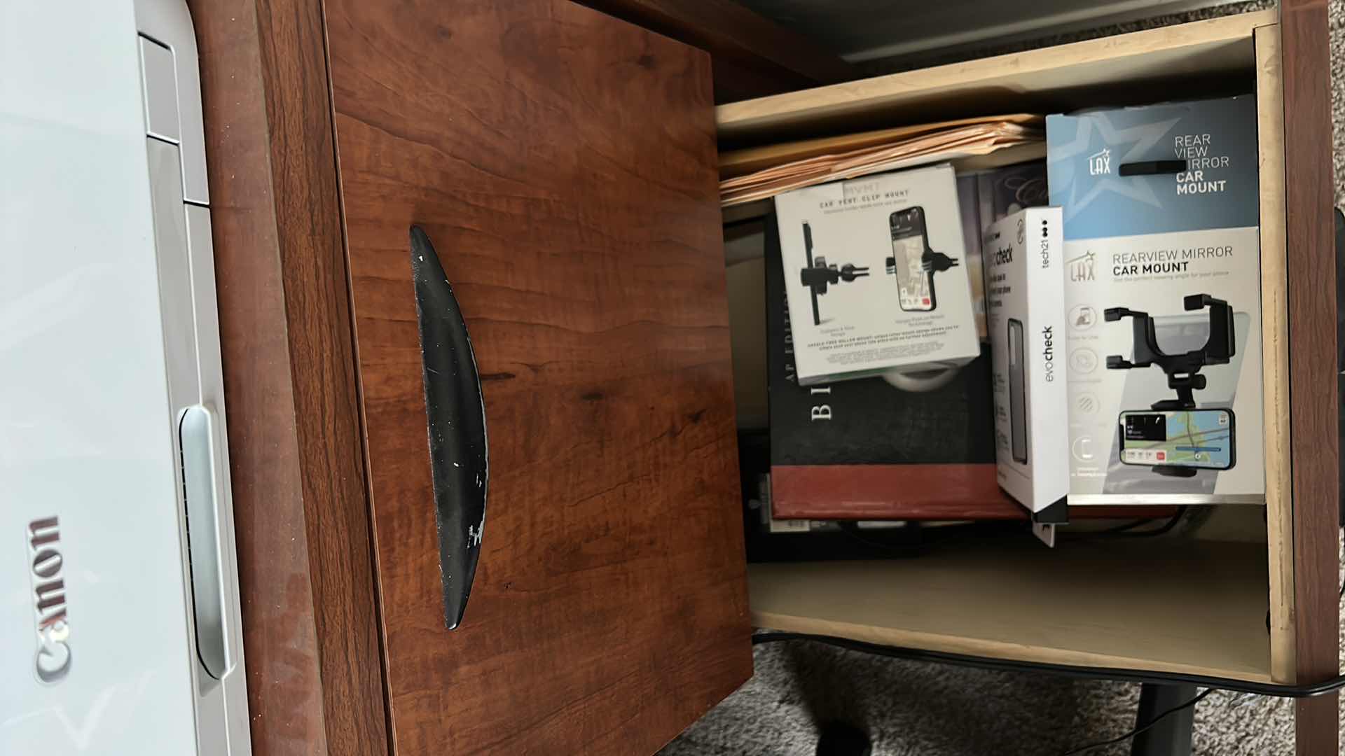 Photo 1 of DESK / CHAIR / PRINTER / DIGITAL PHOTO FRAME AND CONTENTS