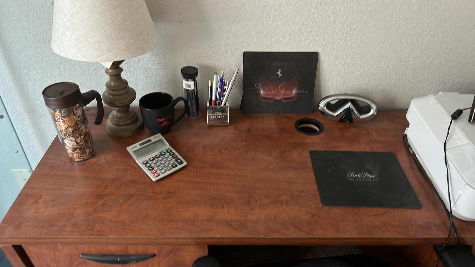 Photo 1 of DESK / CHAIR / PRINTER / DIGITAL PHOTO FRAME AND CONTENTS