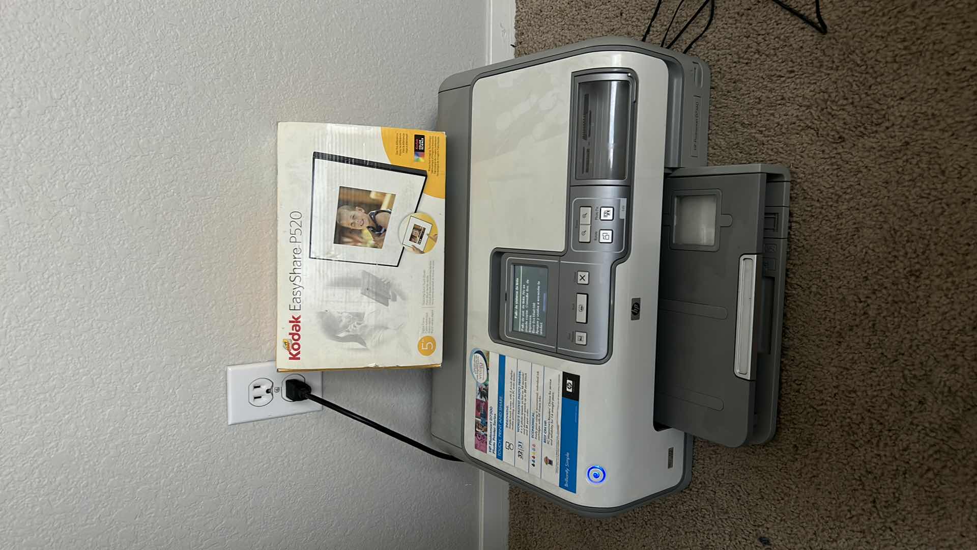 Photo 1 of HP PHOTOSMART PRINTER AND KODAK EASY SHARE