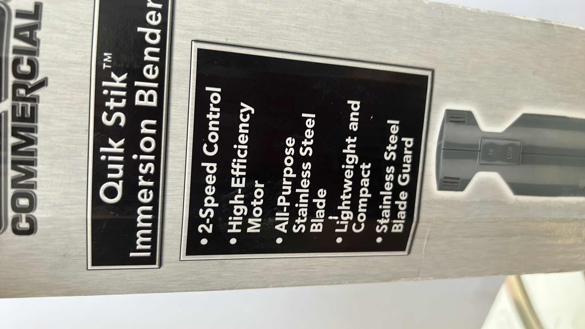 Photo 1 of WARING COMMERCIAL QUICK STIL IMMERSION BLENDER $90