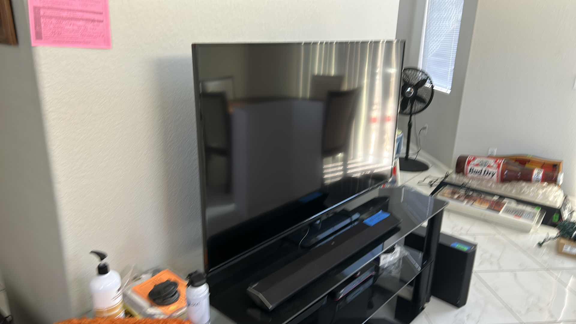 Photo 1 of 59” VIZIO FLAT SCREEN TV W REMOTE (ONLY)