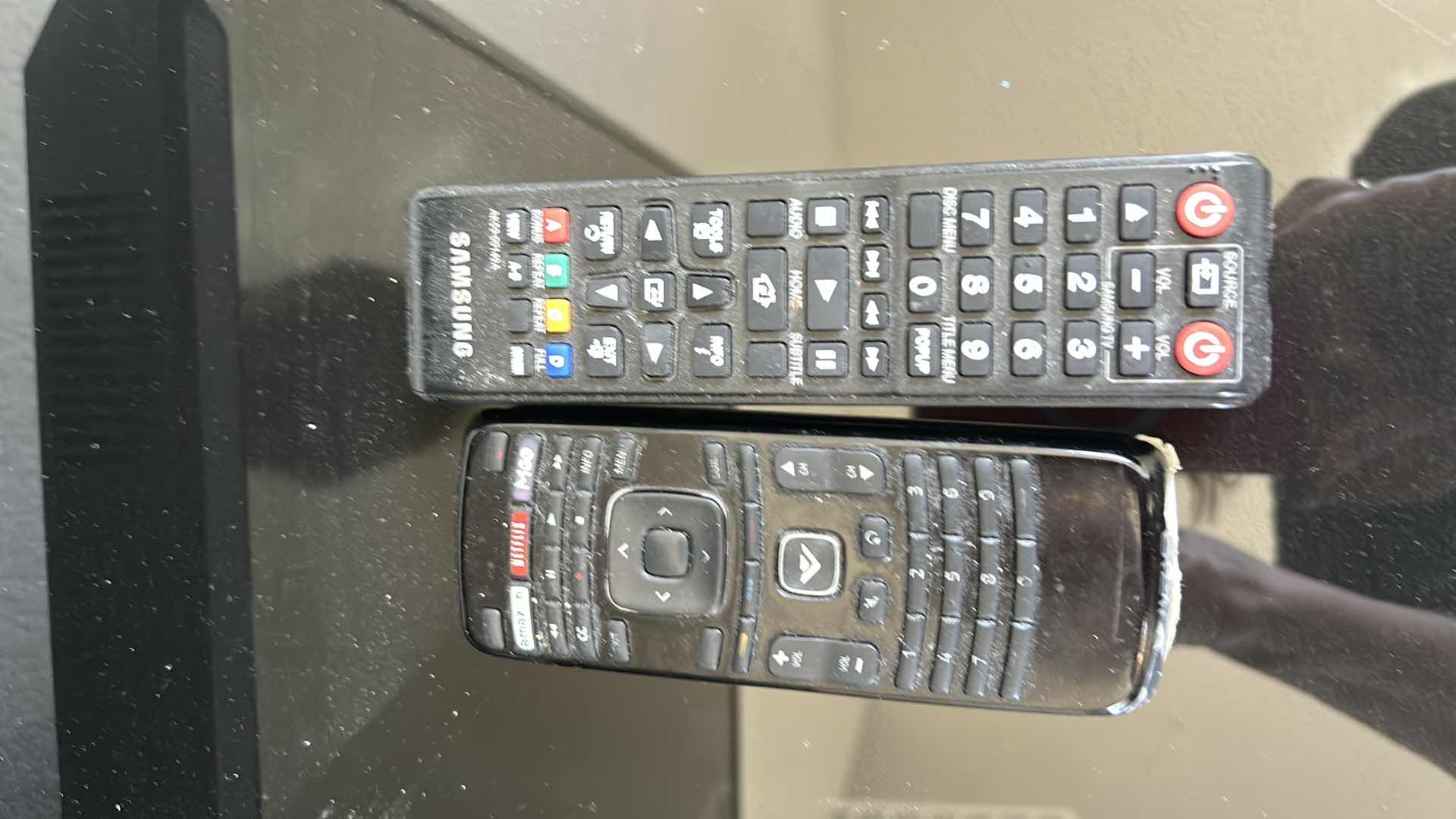 Photo 1 of 59” VIZIO FLAT SCREEN TV W REMOTE (ONLY)