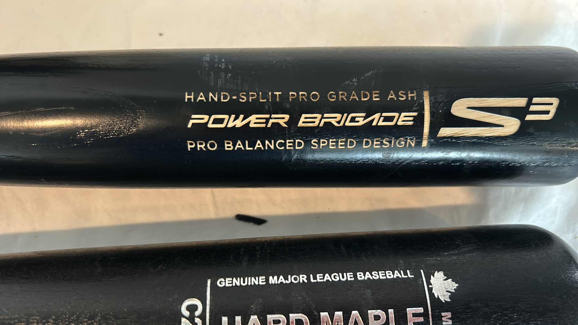 Photo 7 of DEMARINI BASEBALL BAG WITH CONTENTS 3 BASEBALL BATS, GLOVE, BASEBALLS, WIFFLE BALLS