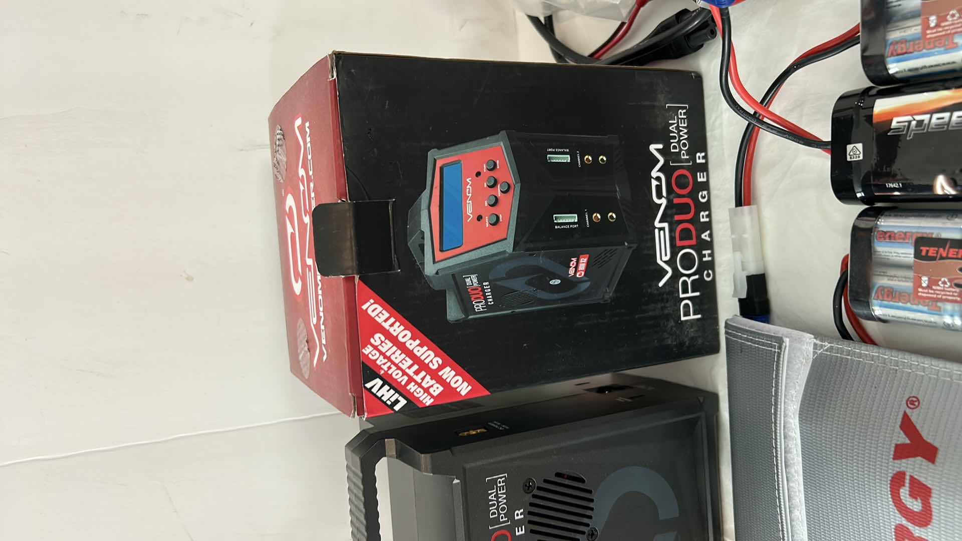 Photo 1 of RC BATTERY ASSORTMENT AND TOOLS