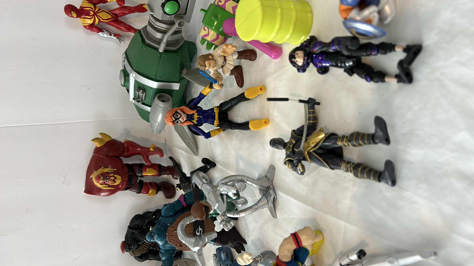 Photo 1 of TUB FULL OF COLLECTIBLE FIGURES