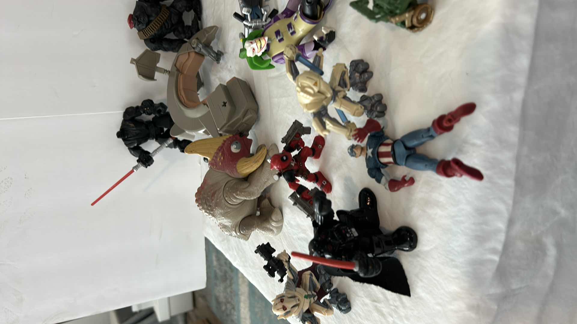 Photo 1 of TUB FULL OF COLLECTIBLE FIGURES