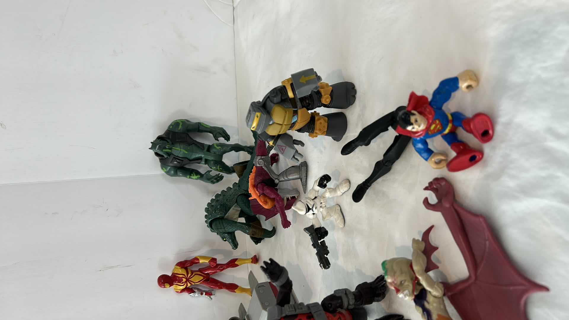 Photo 1 of TUB FULL OF COLLECTIBLE FIGURES