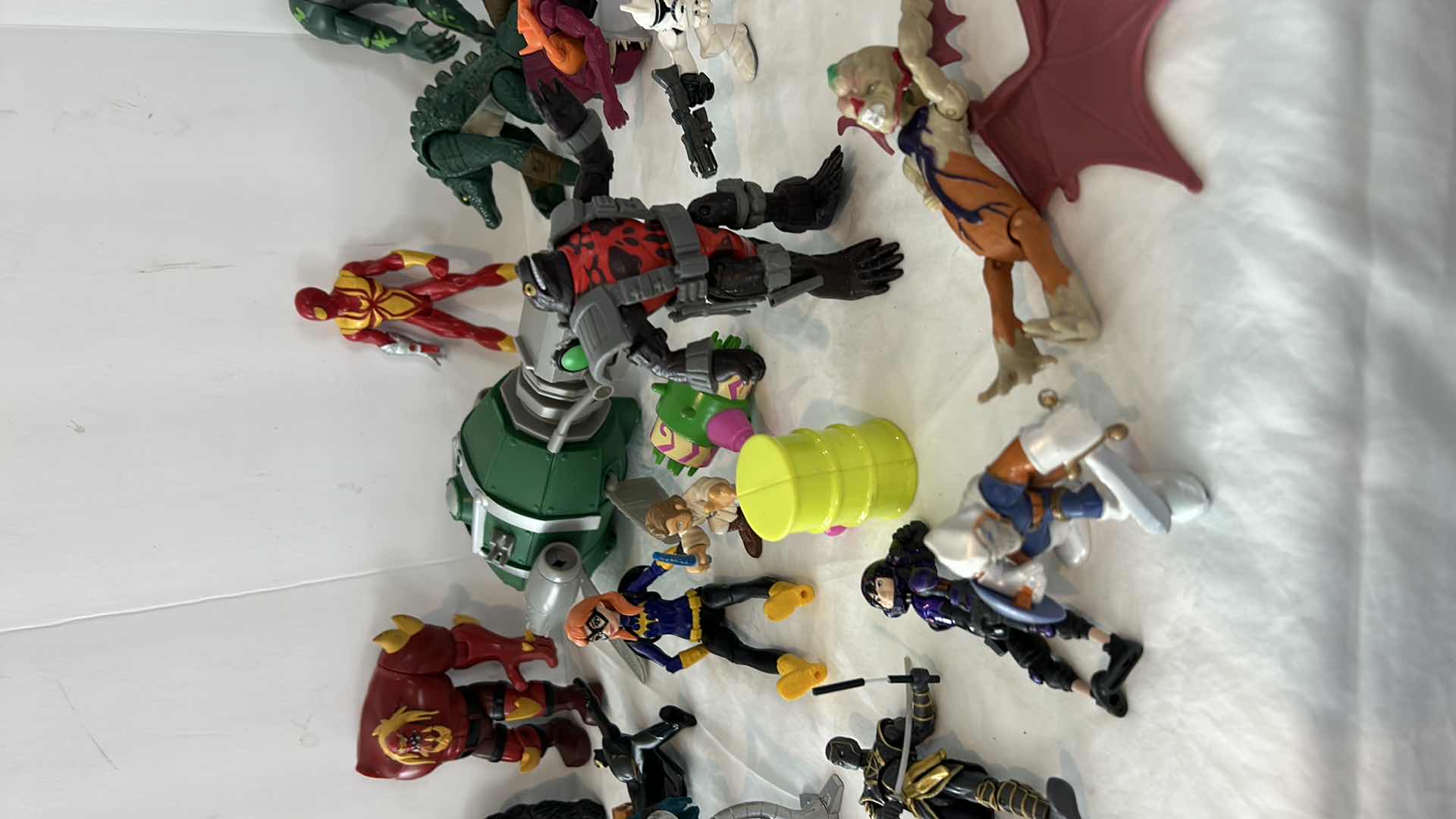 Photo 1 of TUB FULL OF COLLECTIBLE FIGURES