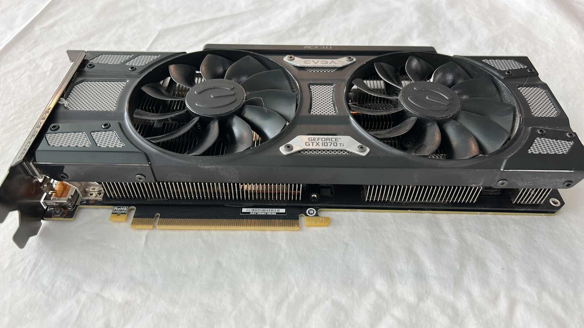 Photo 2 of PC GAMING VIDEO CARD AX3.0 EV3A GTX 1070 TI $250