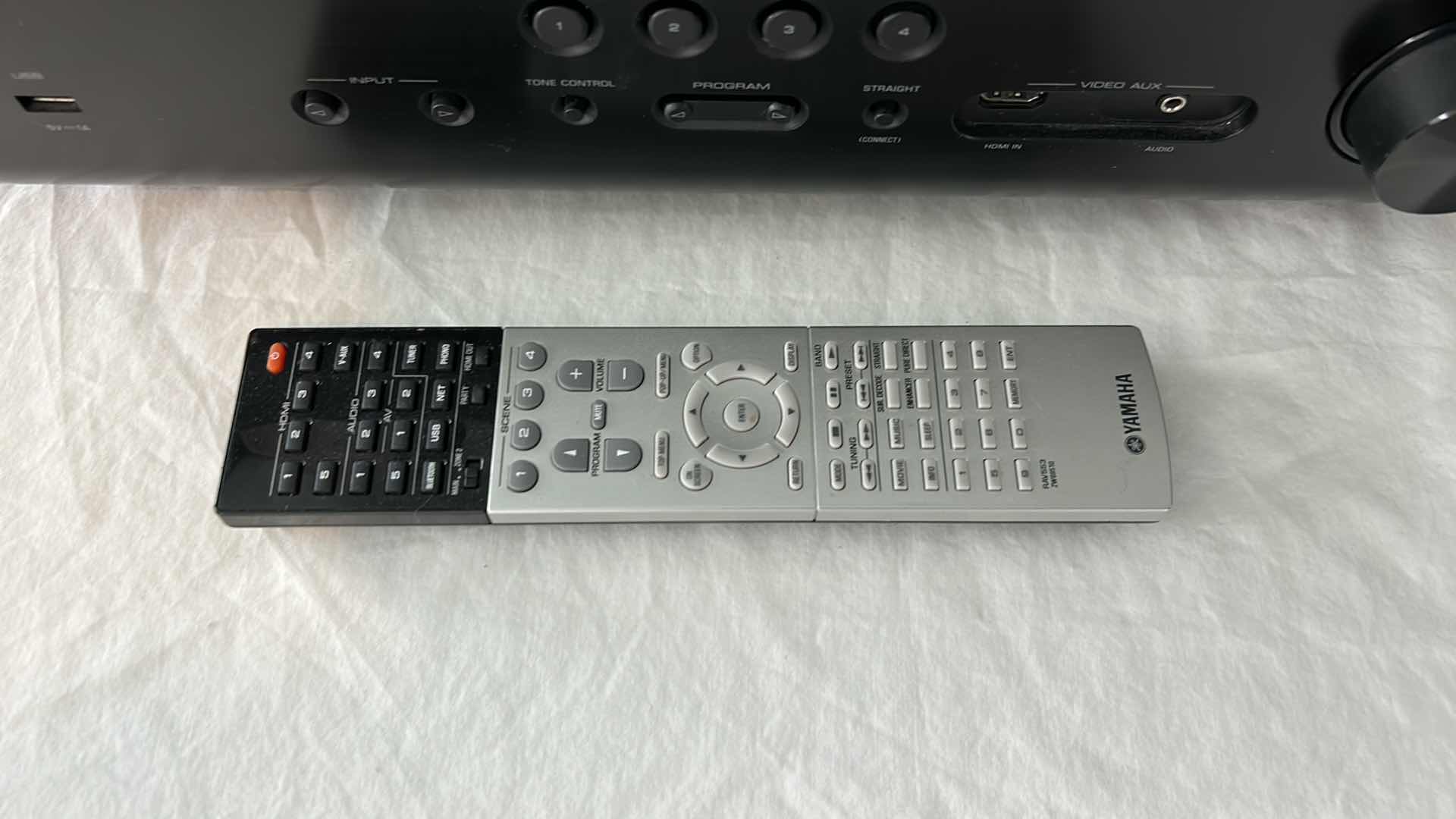Photo 5 of YAMAHA NATURAL SOUND AV RECEIVER W REMOTE