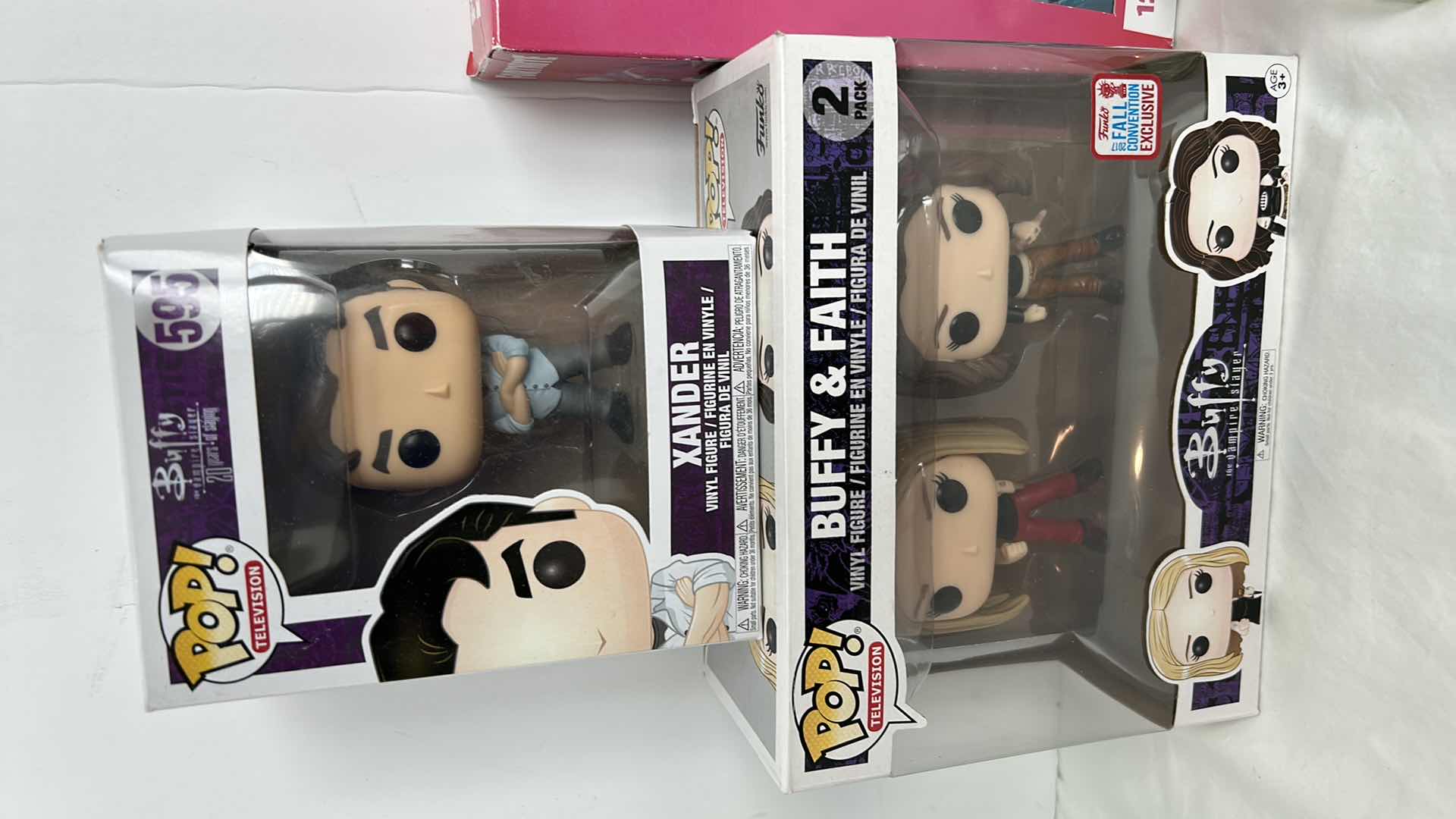 Photo 1 of 4 FIGURINES- 2 POP, FORTNITE AND SLIPPER