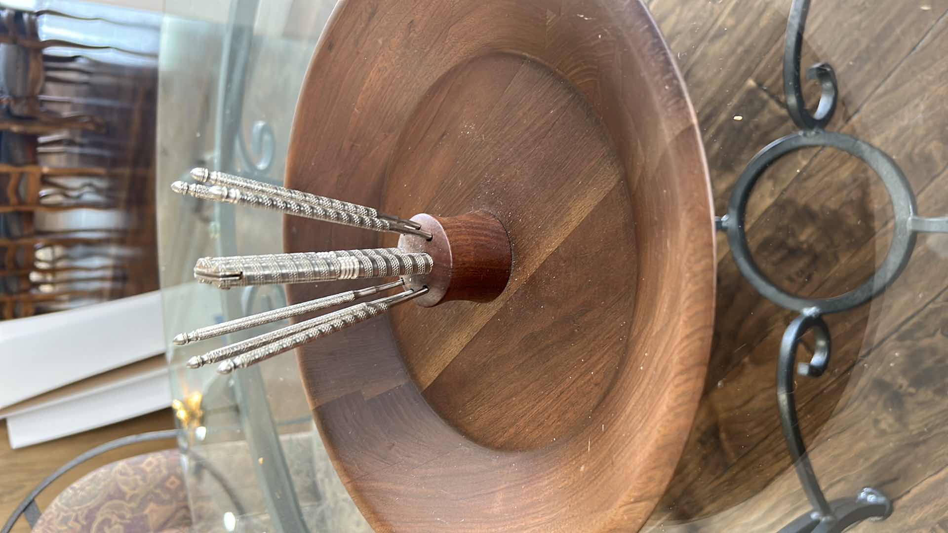 Photo 1 of 3 VINTAGE WOOD BOWLS - WALNUT AND MORE