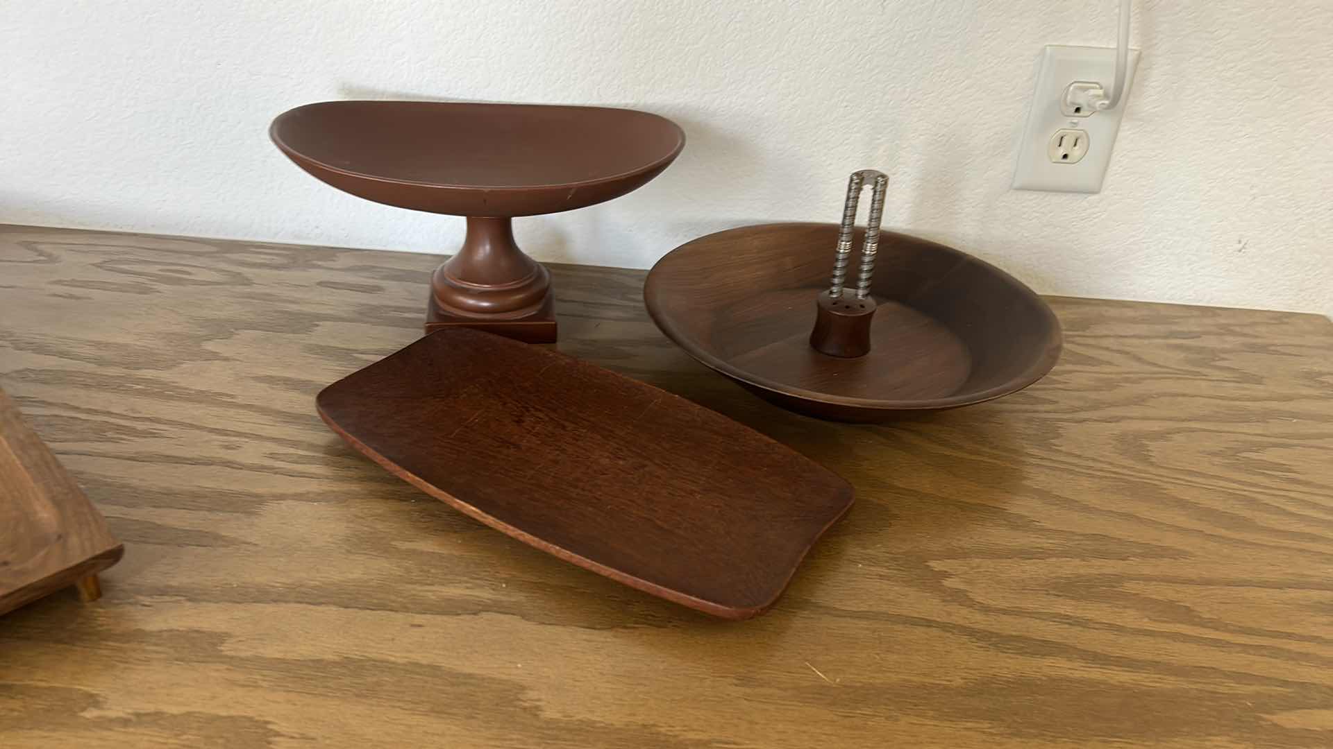 Photo 1 of 3 VINTAGE WOOD BOWLS - WALNUT AND MORE