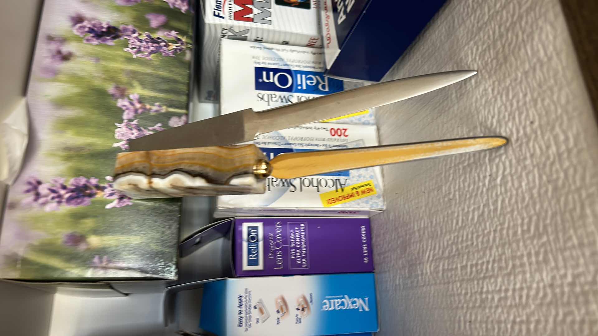 Photo 1 of CONTENTS OF KITCHEN CABINET