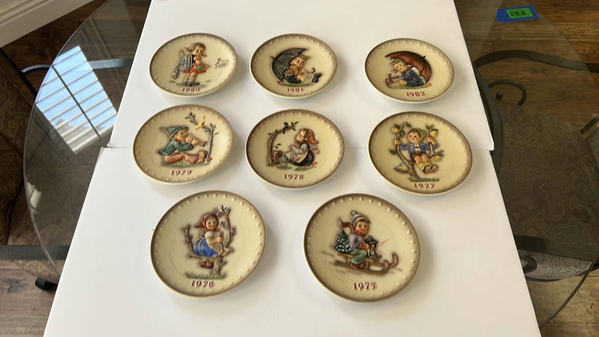 Photo 1 of 8 VINTAGE COLLECTIBLE HUMMEL PLATES 1975-1982