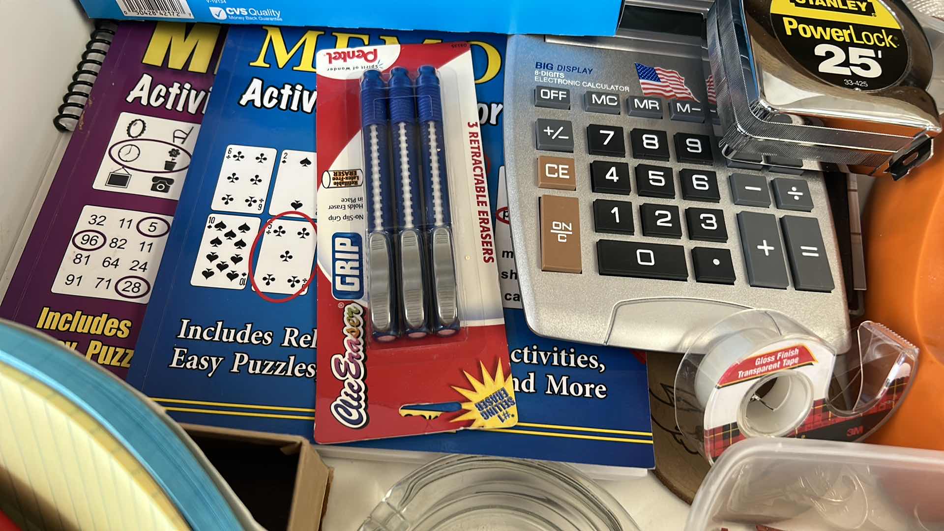 Photo 1 of CONTENTS OF DRAWER - OFFICE SUPPLIES