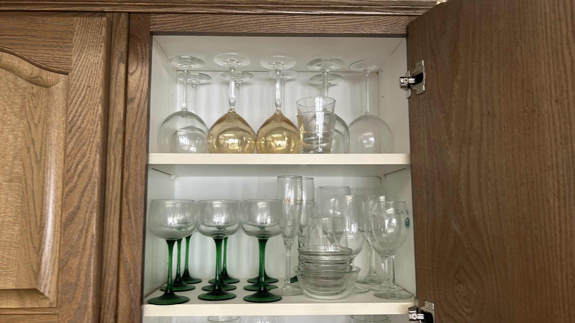 Photo 1 of CONTENTS OF KITCHEN CABINET