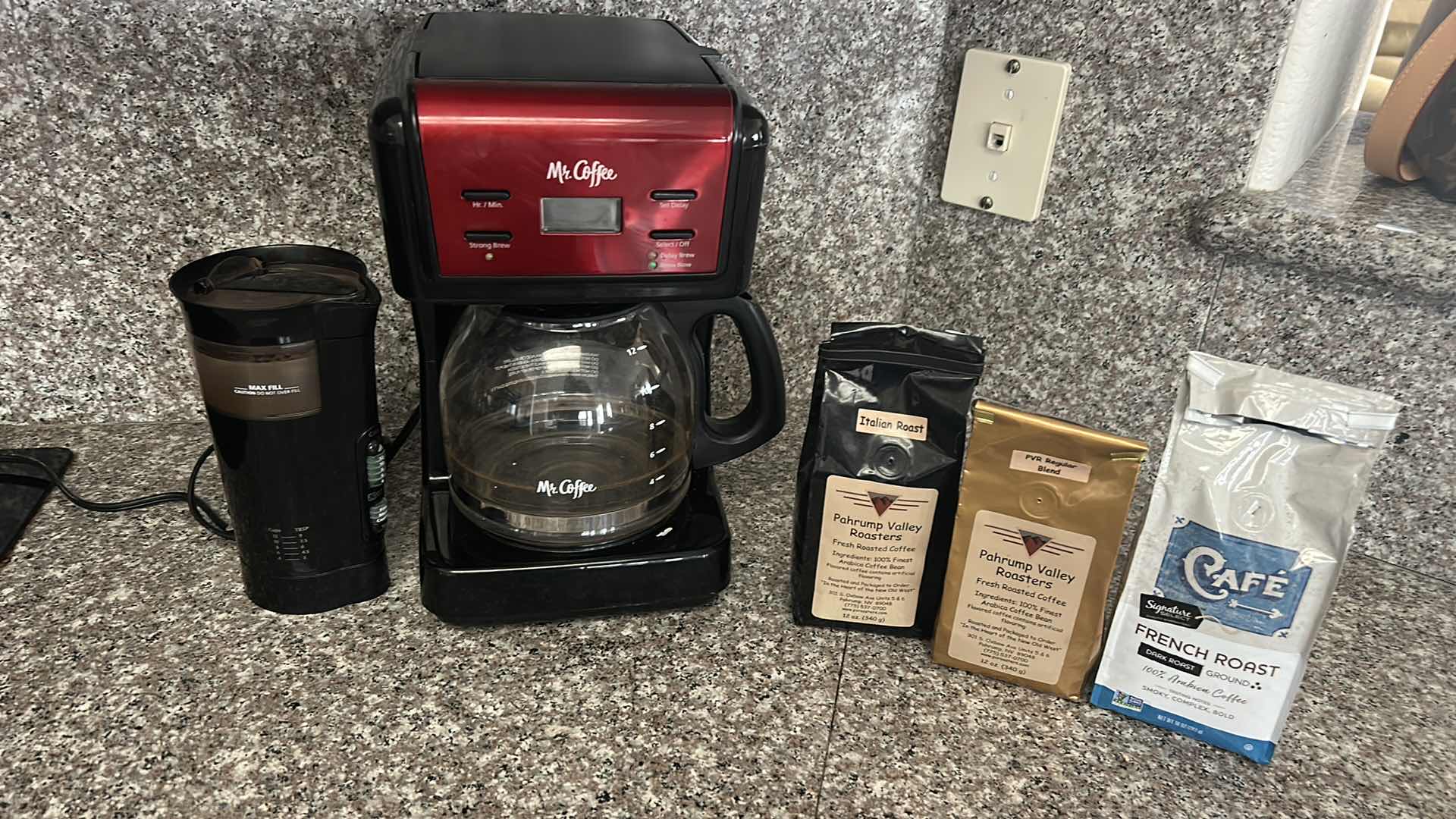 Photo 1 of MR COFFEE, COFFEE MAKER, COFFEE GRINDER AND GROUND COFFEE