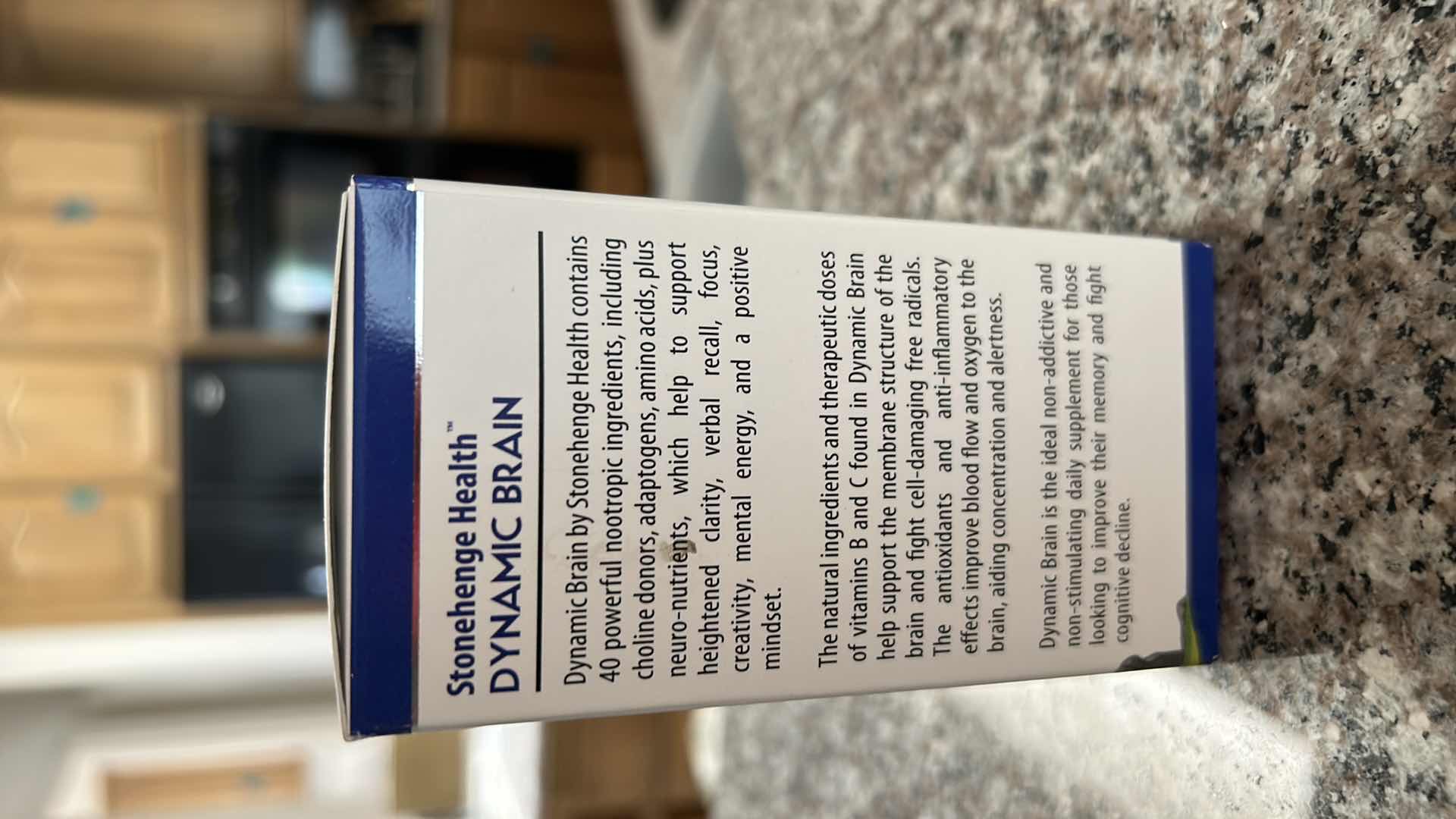 Photo 1 of 3 UNSEALED STONEHENGE DYNAMIC BRAIN SUPPLEMENTS