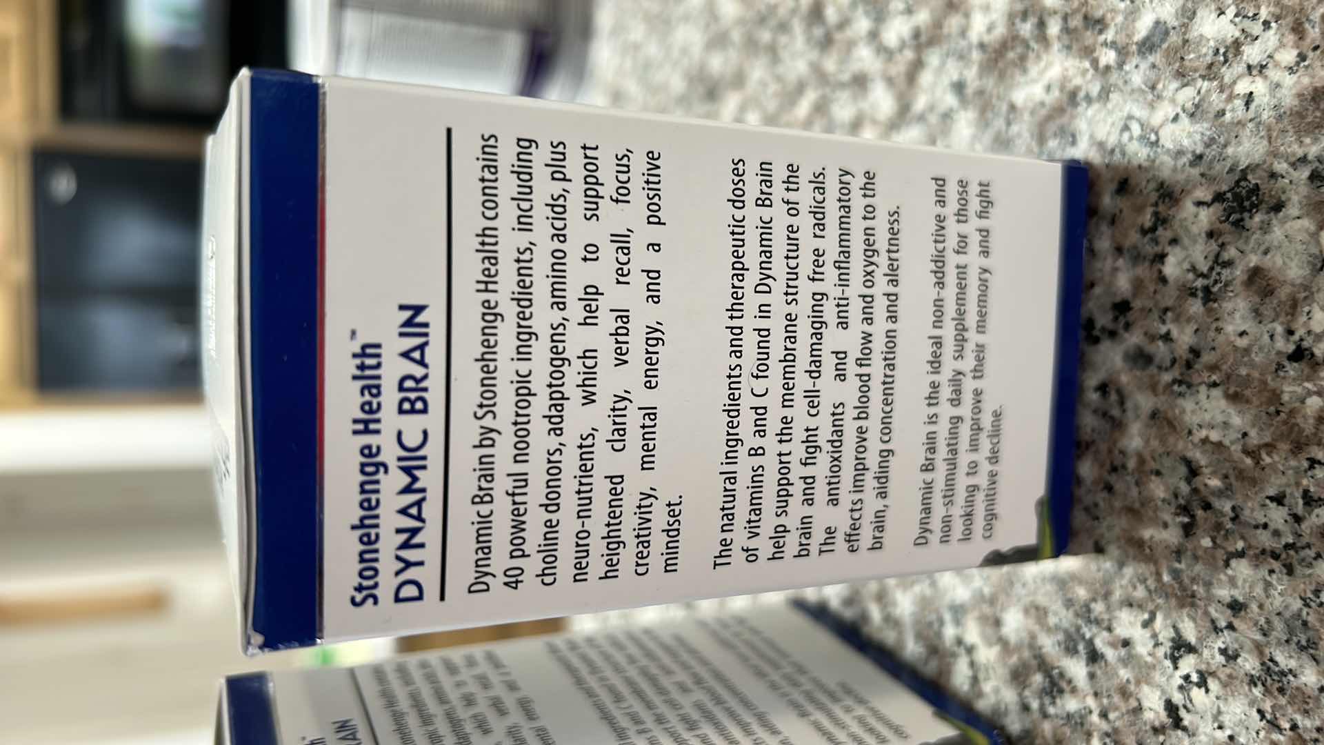 Photo 1 of 3 NEW SEALED STONEHEDGE HEALTH DYNAMIC BRAIN SUPPLEMENT