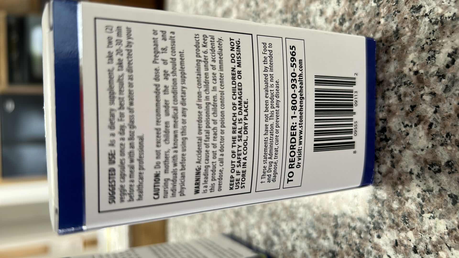 Photo 1 of 3 NEW SEALED STONEHEDGE HEALTH DYNAMIC BRAIN SUPPLEMENT