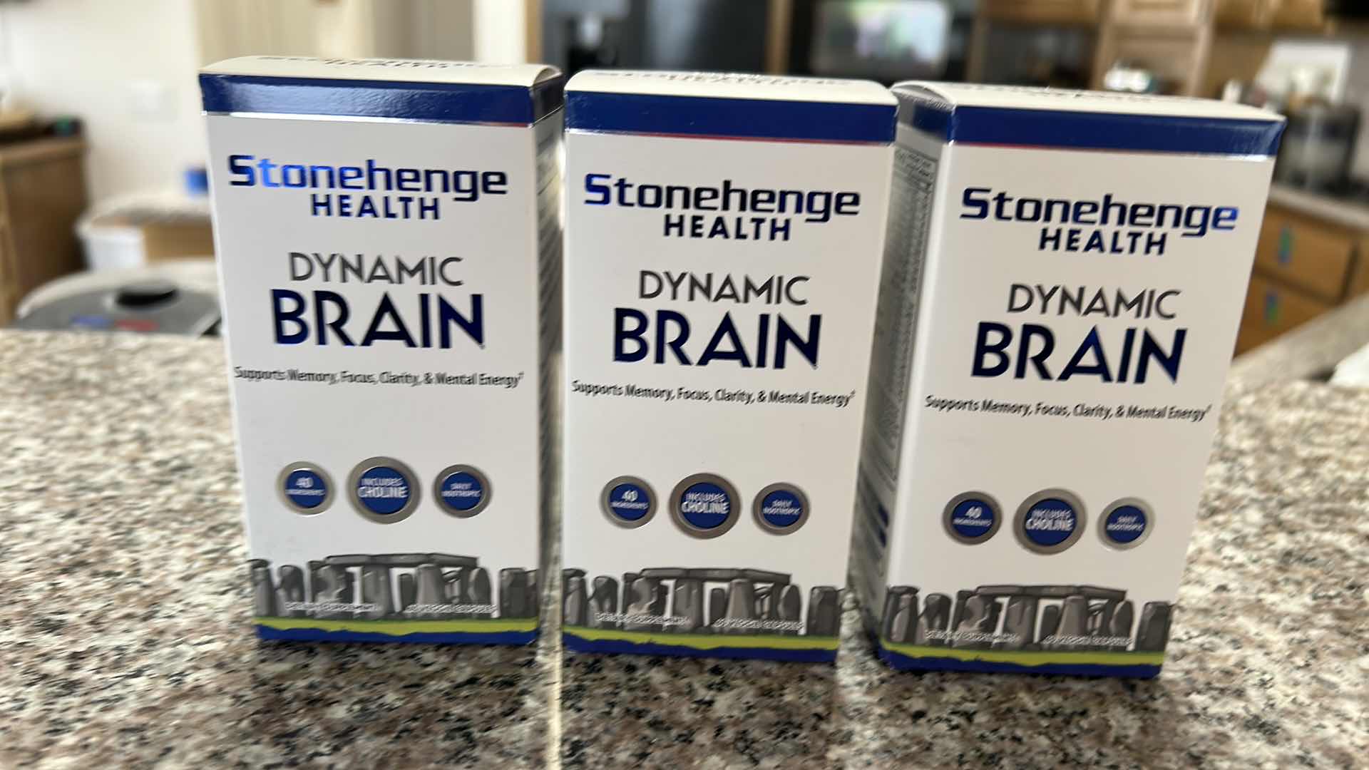 Photo 1 of 3 NEW SEALED STONEHEDGE HEALTH DYNAMIC BRAIN SUPPLEMENT