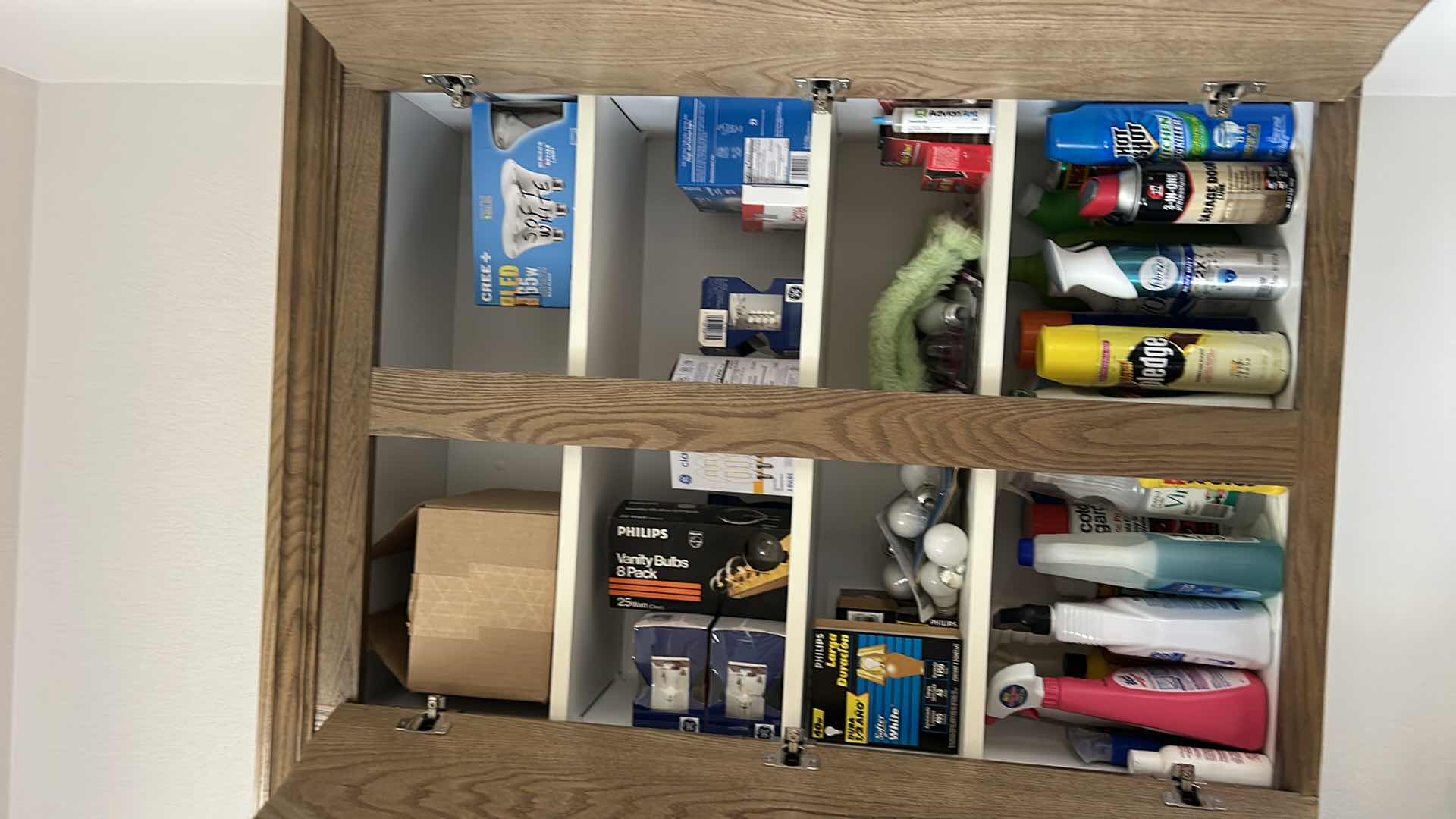 Photo 1 of CONTENTS OF LAUNDRY ROOM CABINET