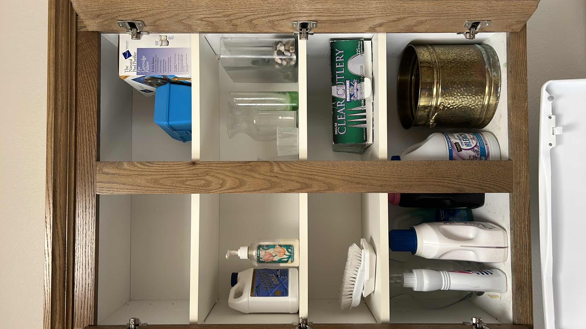 Photo 1 of CONTENTS OF 2 LAUNDRY ROOM CABINETS