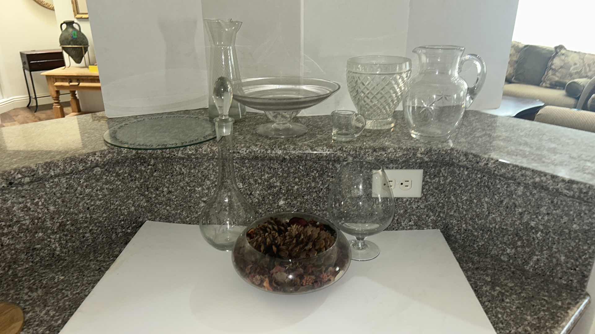 Photo 10 of CRYSTAL AND GLASS ASSORTMENT