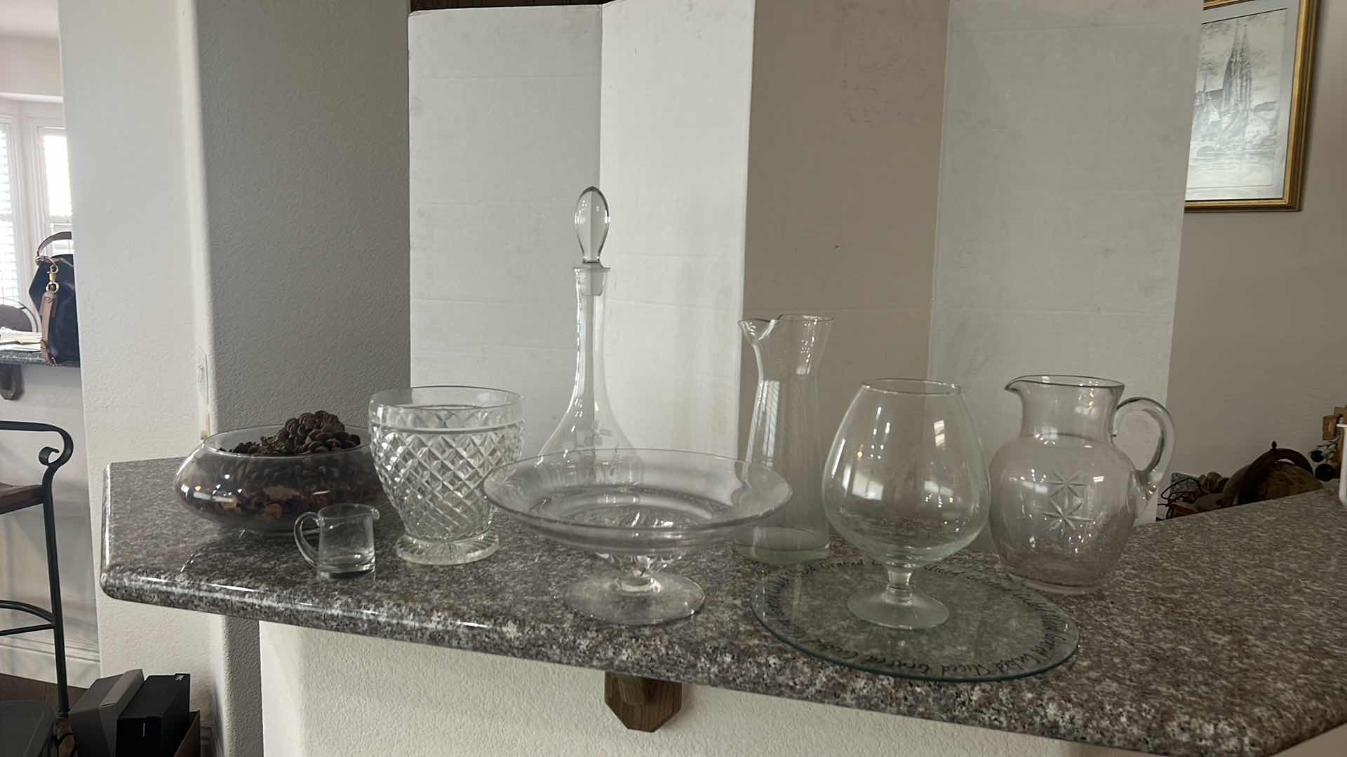 Photo 2 of CRYSTAL AND GLASS ASSORTMENT