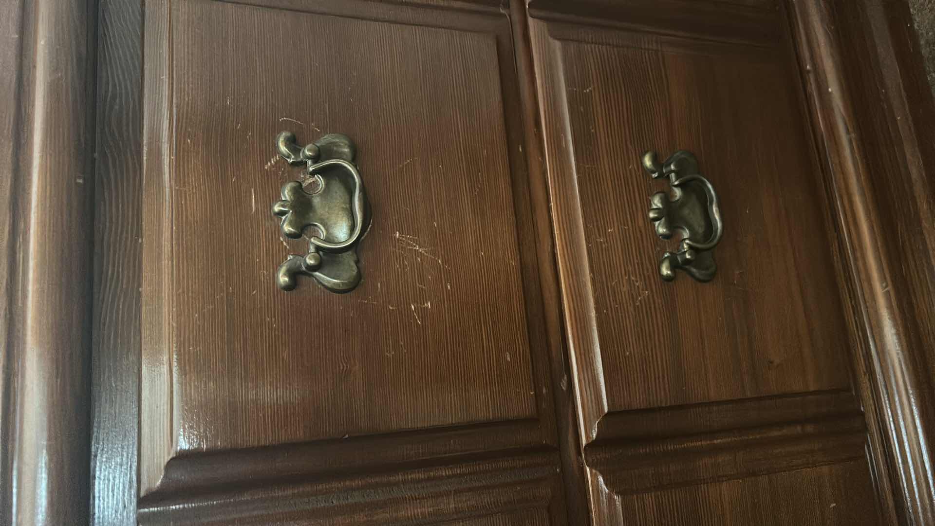 Photo 1 of 2 DRAWER VINTAGE WOOD NIGHTSTAND 18” x 17” x 22