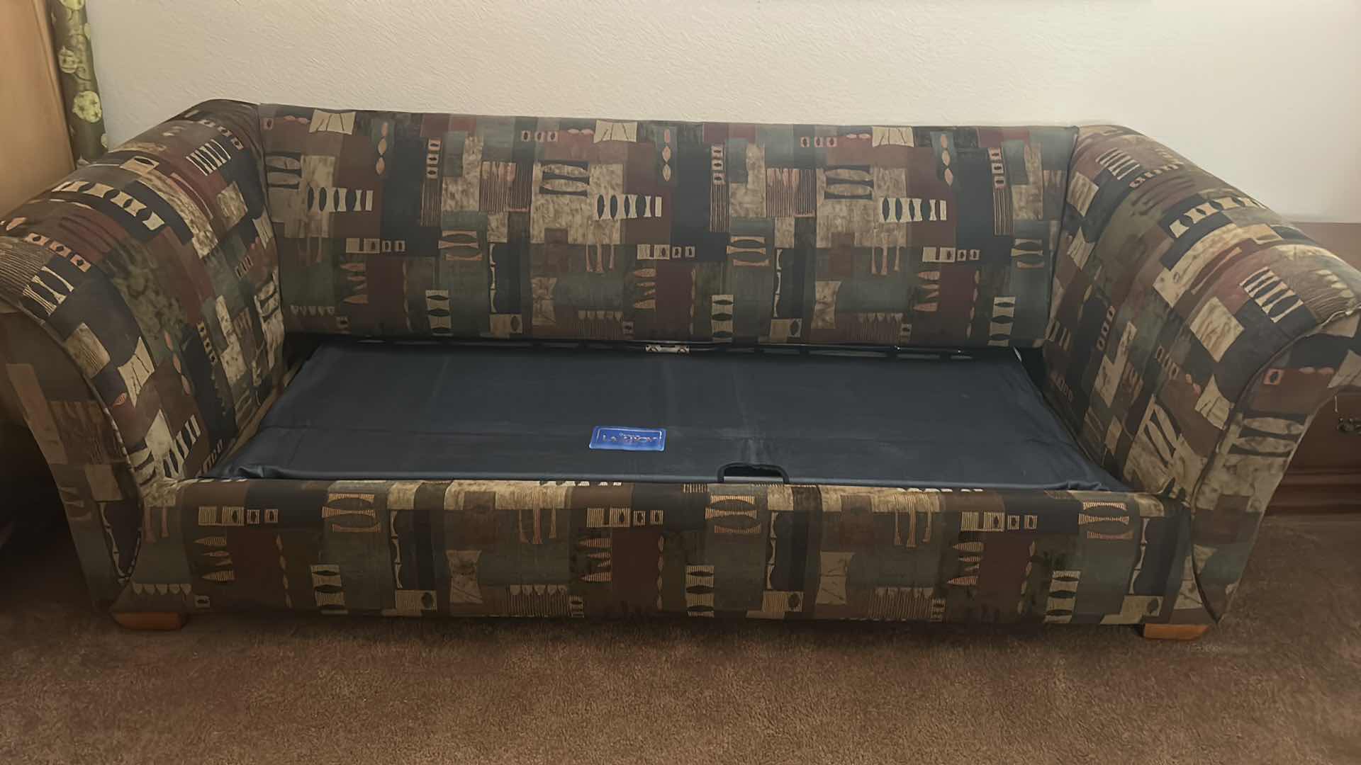 Photo 1 of 7 FT LAZY BOY SOFA SLEEPER WITH NEW AIR MATTRESS AND PUMP MATTRESS 63” x 75” approx