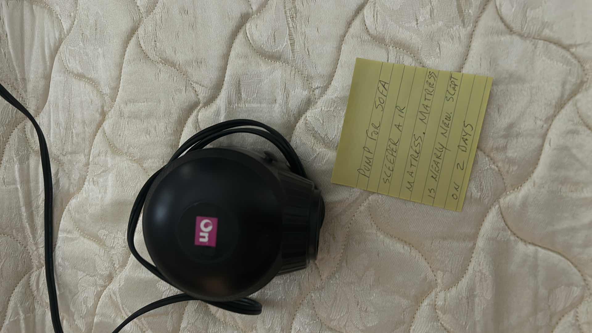 Photo 1 of 7 FT LAZY BOY SOFA SLEEPER WITH NEW AIR MATTRESS AND PUMP MATTRESS 63” x 75” approx