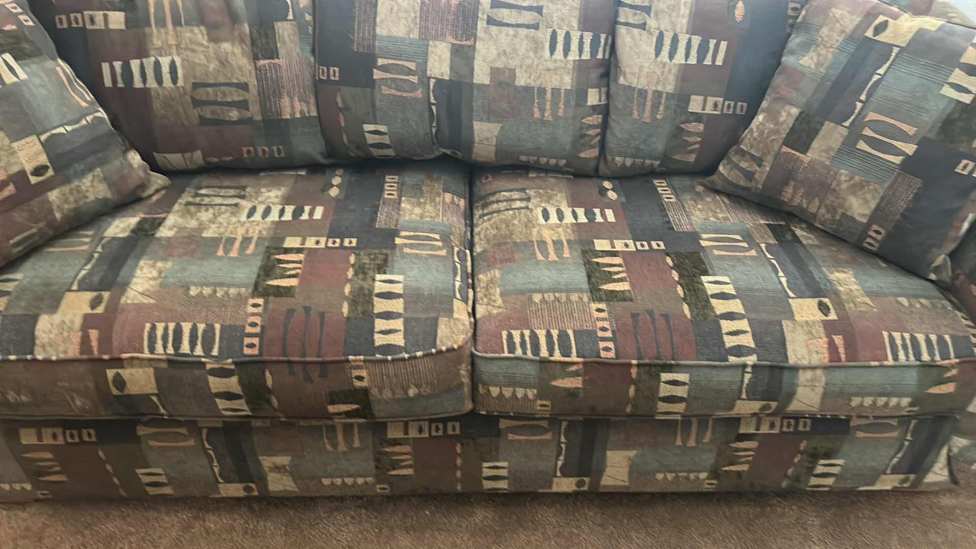 Photo 1 of 7 FT LAZY BOY SOFA SLEEPER WITH NEW AIR MATTRESS AND PUMP MATTRESS 63” x 75” approx